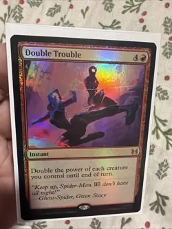 Magic the Gathering: Double trouble Foil Marvel's Spider-man - Image 1