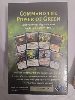 MTG Commander Collection Green (nonfoil) Sealed W/Chandra Spellbook - Image 2