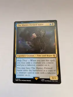 The Master, Formed Anew Universes Beyond: Doctor Who Regular MTG NM - Image 1