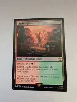 Cinder Glade Universes Beyond: Doctor Who Regular MTG - Image 1