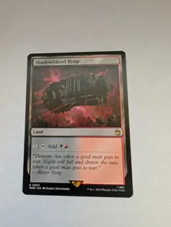 Shadowblood Ridge Universes Beyond: Doctor Who Regular MTG - Image 1