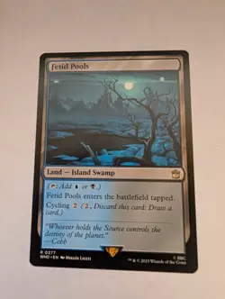 Fetid Pools Universes Beyond: Doctor Who Regular MTG - Image 1