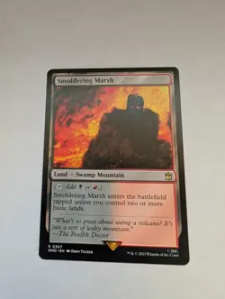 Smoldering Marsh Universes Beyond: Doctor Who Regular MTG - Image 1