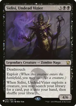 1 x Sidisi, Undead Vizier - Mystery Booster / The List - NM-Mint - MTG - Image 1