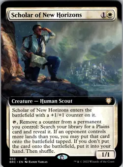 Scholar of New Horizons (Extended Art) R Commander: The Brothers' War 53 NMRegul - Image 1