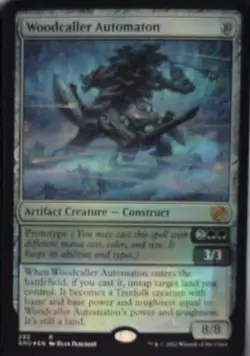 Woodcaller Automaton - The Brothers' War: #292, MTG - Foil Nm R248 - Image 1
