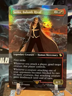 MTG | Seifer, Balamb Rival ✨FOIL✨ [FINAL FANTASY Scene] - Image 1