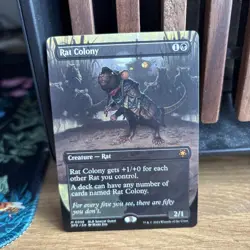 Rat Colony Borderless (56) Special Guest - MTG - NM - Image 1