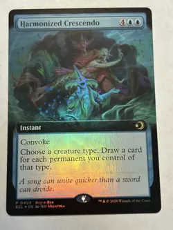 Harmonized Crescendo (Extended Art) Buy-A-Box Promos Foil - Image 1