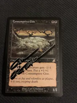 MTG Magic Consumptive Goo Shadow Signed Artist Proof x1 Scourge Carl Critchlow - Image 1