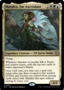 Maralen, Fae Ascendant Lorwyn Eclipsed Magic MTG NM - Image 1