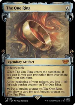 MTG English The One Ring (Showcase Scrolls) NM Foil - Image 1