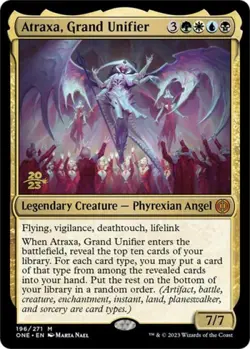 MTG English Atraxa, Grand Unifier NM Foil Promos: Prerelease Cards - Image 1