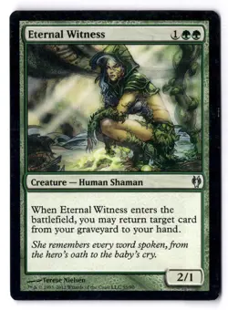 Eternal Witness LP* Duel Decks Izzet vs. Golgari ENGLISH 55/90 mtg -UnltdCards - Image 1