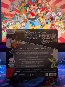 Pokemon TCG: Black Bolt & White Flare - Unova Poster Collection Factory SEALED - Image 2