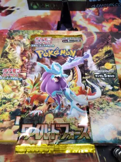 Wild Force - Japanese Pokemon Booster Pack - SV5K - US Seller FRESH CASE - Image 1