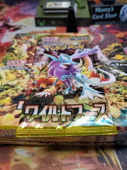 Wild Force - Japanese Pokemon Booster Pack - SV5K - US Seller FRESH CASE - Image 3