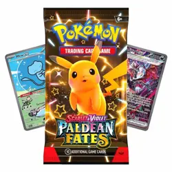 Pokemon TCG Scarlet and Violet Paldean Fates x1 Booster Pack Sealed - Image 1