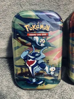 LOT 3 Pokemon TCG Vibrant Paldea Mini Tins NEW FACTORY SEALED w/Boosters Inside - Image 3