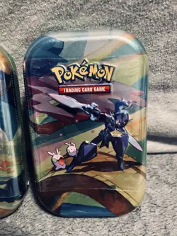 LOT 3 Pokemon TCG Vibrant Paldea Mini Tins NEW FACTORY SEALED w/Boosters Inside - Image 5