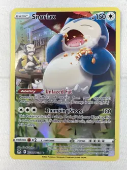 Snorlax TG10/TG30 Lost Origin Trainer Gallery Holo Pokemon TCG NM - Image 1