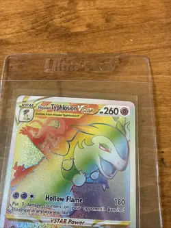 Hisuian Typhlosion VSTAR 193/189 Rainbow Rare 2022 Pokemon Astral Radiance NM-M - Image 2