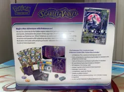 Scarlet & Violet Base Pokemon Center Exclusive Elite Trainer Box Miraidon ETB - Image 2
