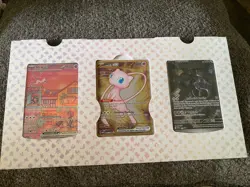 Pokemon TCG - 151 UPC Promo Set Mew SVP053, Mew ex 205/165, Mewtwo SVP052 Sealed - Image 2
