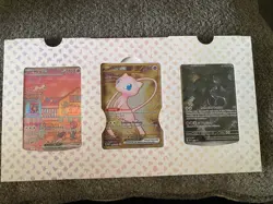 Pokemon TCG - 151 UPC Promo Set Mew SVP053, Mew ex 205/165, Mewtwo SVP052 Sealed - Image 4
