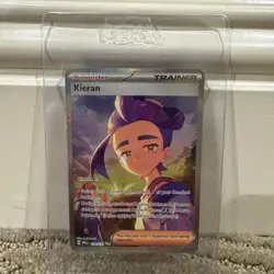 Pokemon TCG S&V Prismatic Evolutions Kieran 174/131 SIR *FRESH PULL* - Image 1