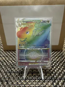 Dragonite VSTAR (Secret) 081/078 Pokemon GO Holo - Image 1