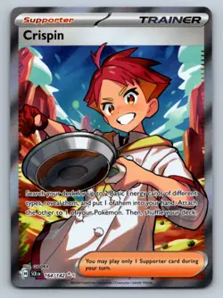 Crispin Ultra Rare SV07: Stellar Crown 164/142 NM - Pokemon TCG - Image 1