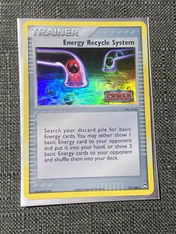 Energy Recycle System 73/108 Reverse Holo Stamped Power Keepers Pokemon TCG - Image 1