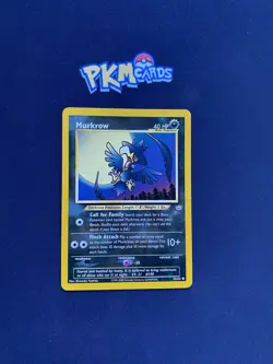 Pokemon TCG Murkrow Neo Revelation 46/64 Regular LP. - Image 1