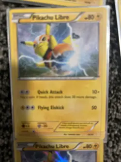 Assortment of Pikachu Pokemone Pokemon Cards From2015-2016 And A Mew From 2019 - Image 5