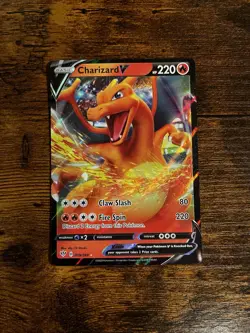 Charizard V 019/189 Darkness Ablaze Pokemon TCG Near Mint NM Card - Image 2