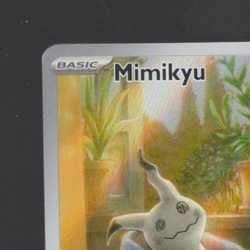 Pokemon TCG Mimikyu SVP075 Paldean Fates Black Star Promo Full Art Holo NM/MT - Image 2
