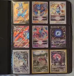 Pokemon Card Binder Collection CHARIZARD FA Full Alt Art SIR CP6 Gold Lot LP/NM - Image 1