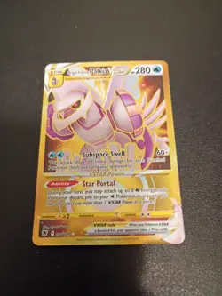 Pokemon TCG Origin Forme Palkia VSTAR Astral Radiance Secret Rare Card 208/189 - Image 1