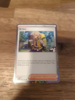 Arven Holo Pokemon Prize Pack Series 3 Promo Pokemon Card NM/LP Play Stamp - Image 5