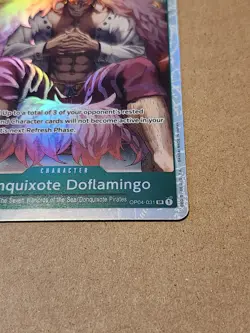 One Piece Card Game - Donquixote Doflamingo OP04-031 SR English - Image 5