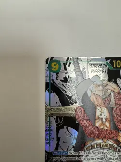 Dracule Mihawk OP14-119 Manga One Piece The Azure Sea's Seven slight whitening - Image 4