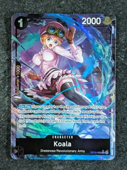2025 One Piece KOALA OP12-086 Legacy of the Master Alt. Art Rare English - Image 1