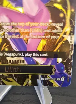 Lilith OP07-111 Op 13 SP Carrying On His Will One Piece Card TCG English - Image 2