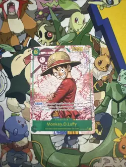 Monkey D Luffy SEC Alt Art OP13-118 Carrying On His Will One Piece TCG - Image 1
