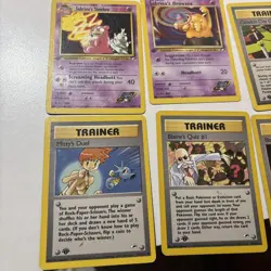 Pokemon Gym Heros First Edition 9 Card Lot - Image 4