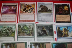 13x revised 3rd edition 4th 7th 6th green white border magic cards MP - Image 2