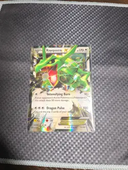 Pokemon TCG Rayquaza EX Roaring Skies Holo Ultra Rare Card 75/108 NM - Image 1