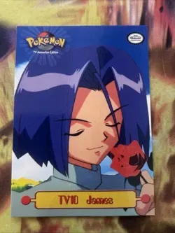 Pokemon Topps Animation Series TV10 James Non Holo Card - Image 1