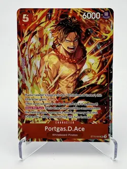One Piece Portgas.D.Ace (Illustration Box Vol.5) ST15-005 Promotion Cards Foil - Image 1